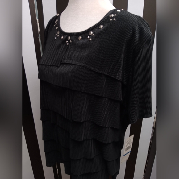 NWT Black Blouse - Picture 6 of 8